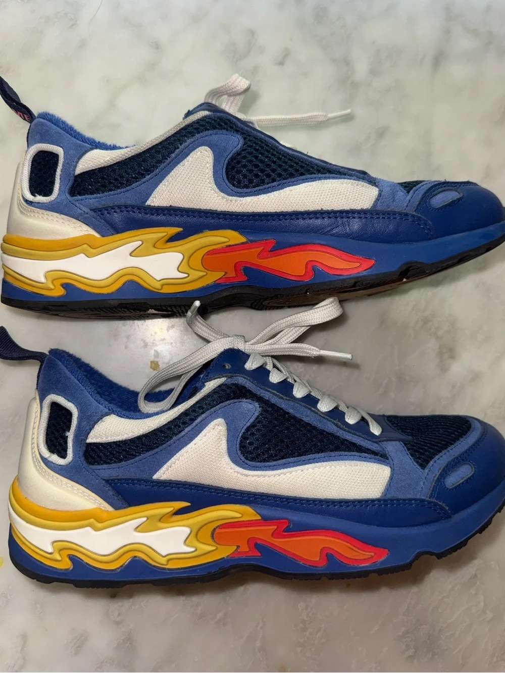 Sandro Paris Flame Women's Multi Trainers Casual Sneakers / Size 5.5 Fits 6-6.5